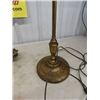 Image 3 : Brass Hanging Lamp - 3 Light, Brass Standing Floor Lamp 55" Tall, Metal 