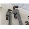 Image 2 : 4 Aluminum Pipe Wrenches 36" 