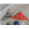 Image 3 : Magnetic Base + 2 1/4" Deflector + Angle Measure, Tape Measure