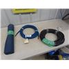 Image 1 : 2 Rubber 3/8" Air Hose ; (1) 40' + (1) 25' & 24" x 6' of Tool Box Liner