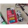 Image 4 : Battery Tester, 2 Tire Irons, Funnels, 2 5/16" Ball Hitch, Disconnect Tool Set - Most