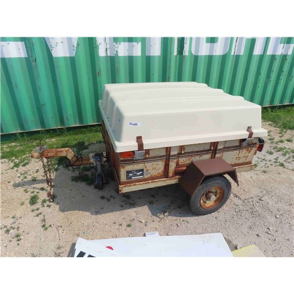 Budd Canada Utility Trailer with 53  x 53  Box