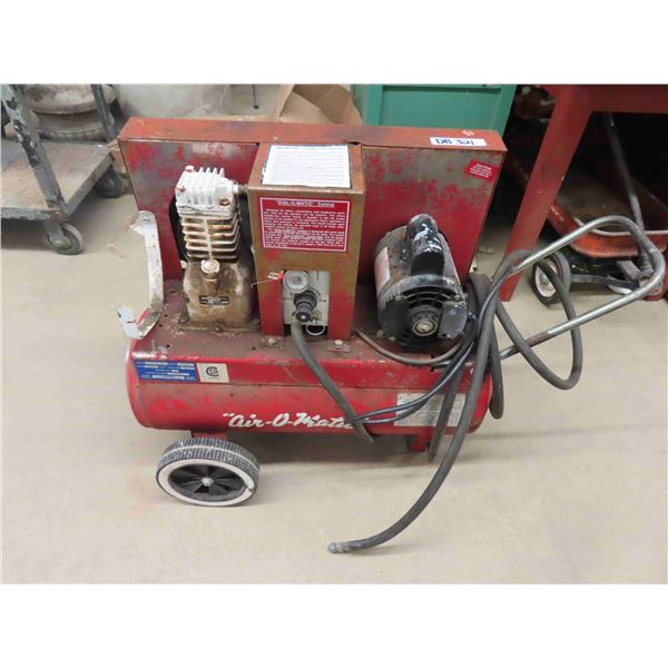 Air-O-Matic Portable Air Compressor 1/2 HP Motor - 10 Gal Tank