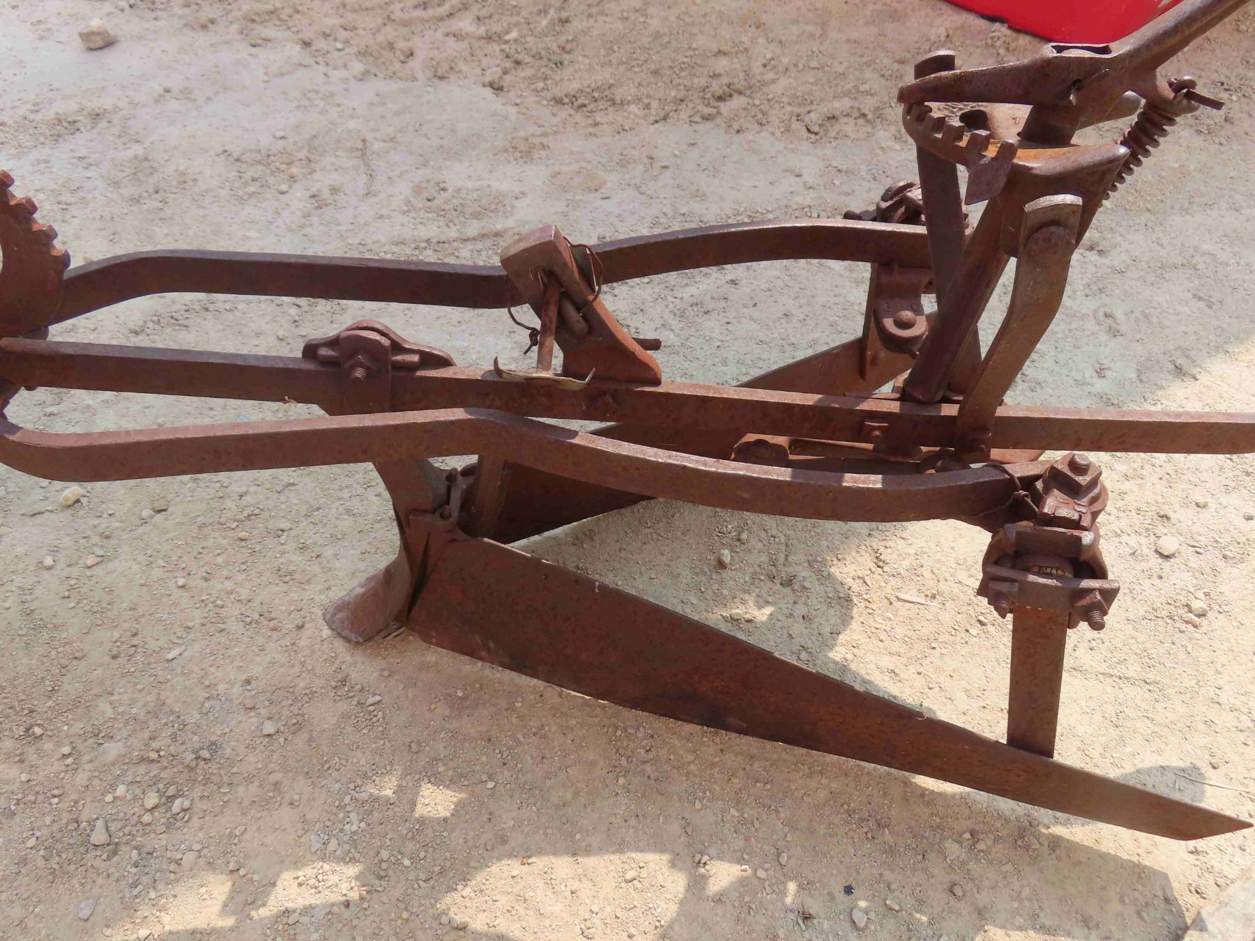 Cast Iron Horse Drawn Potato Scuffler