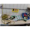 Image 1 : Bunch o Balloon Packs, Little Tykes Swing Seat, Water Ski Rope, Marbles