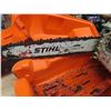 Image 3 : Stihl Model MS290 Chainsaw with Case - Works, Good Compression 