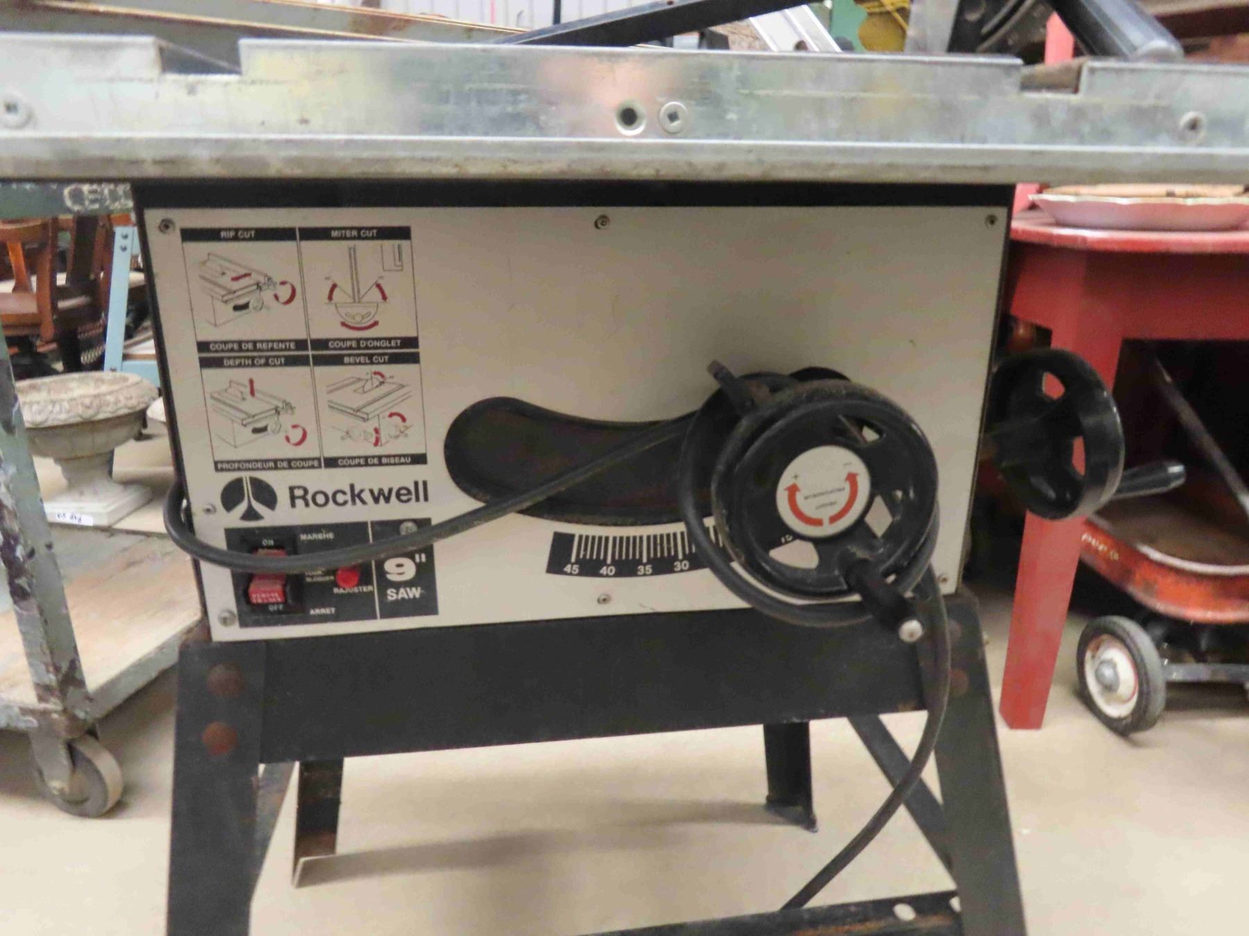 Rockwell 9" Table Saw