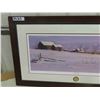 Image 3 : Dave Beckett ' Coffee Time'  Ducks Unlimited Signed Numbered Framed Print 24" x 43" 