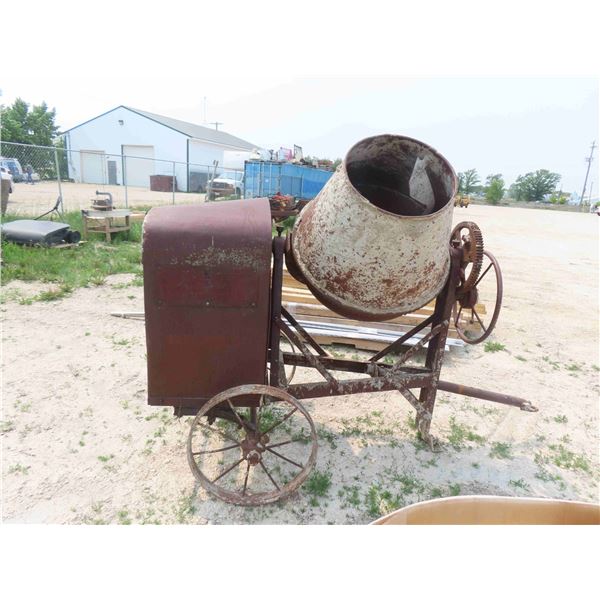 Cement Mixer - Trailer Style - No Engine