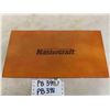Image 2 : Mastercraft 20pcs Router Bit Set in Wooden Box - Like New