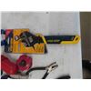 Image 6 : Small Red Tool Box, DeWalt Bit Kit, Wrenches, Pliers, Pick Tools, plus more