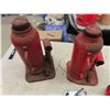 Image 2 : 2 Bottles Jacks, Husky Pro 650 1/2" Impact Gun, Air Filler Nozzle