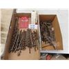 Image 1 : Large Assortment Used Auger + Spade Drill Bits 