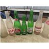 Image 3 : 24 Assorted Pop Bottles ; Kik Cola, Mission, Wynola, Pepsi, Sun Crest, 