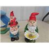 Image 3 : Assorted Lawn Ornaments + Gnomes