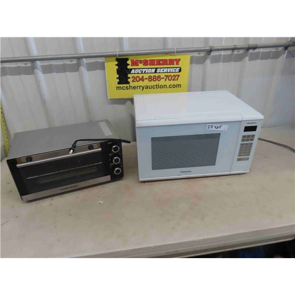 Panasonic Microwave, Hamilton Beach Toaster Oven