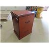 Image 1 : Solid Wood 2 Drawer File Cabinet - NO Key - 16" x 20" x 27" 