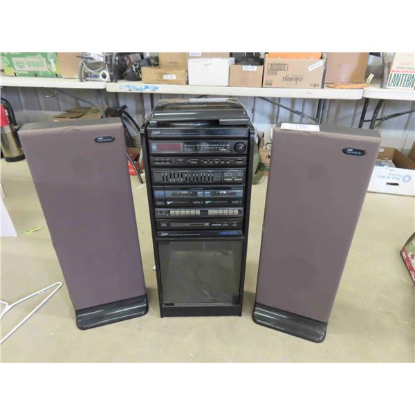 Pulsar Stereo System with Speakers