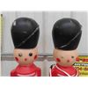 Image 2 : 2 Soldier Light Up Blow Molds 31" Tall
