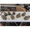 Image 1 : 8 Carry Lite Duck Decoys - a couple missing beaks
