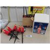 Image 1 : 2 Boxes of Noel Plastic 3D Candles - 5 Per Box - 10 Total 26" Tip to Tip