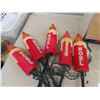 Image 2 : 2 Boxes of Noel Plastic 3D Candles - 5 Per Box - 10 Total 26" Tip to Tip