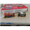 Image 6 : North Pole Christmas Express Train Set in Box with 2 Extra Trains