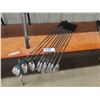 Image 1 : Wilson 10pcs Right Handed Golf Clubs #1 Wood is Spalding - No Bag