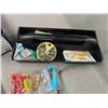 Image 4 : Plastic Tool Box with Mosquito Netting + Fishing Supplies