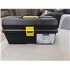 Image 6 : Plastic Tool Box with Mosquito Netting + Fishing Supplies
