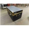 Image 2 : Vintage Cedar Lined Travel Trunk 19.5" x 19.5" x 35" 
