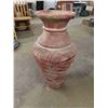 Image 2 : Large Terra Cotta/Plaster Urn/ Planter 32" Tall 