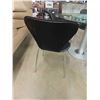 Image 5 : Glass Top Table with Inner Spinning Section + Pedestal Base 29.5" x 51" -