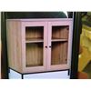 Image 5 : Wayfair Castlegate Display Cabinet 420035 Charter Oak Finish - New 