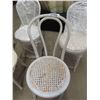 Image 6 : 5 Hoop Back Chairs with Cane Seat Including Cushions for Each