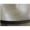 Image 5 : Large Round Top 4 Leg Dining Table 29.5" x 60" 