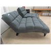 Image 4 : 2 Very Comfortable Lounging Chairs with Cloth Upholstery - Back Needs 