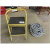 Image 1 : 2 Step Ladder + Garden Hose