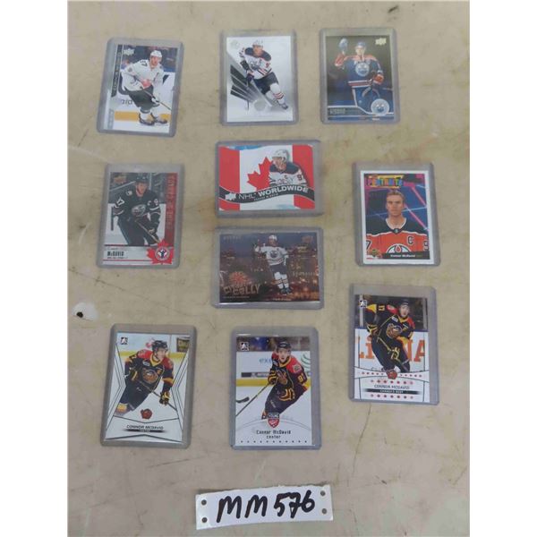 22 Conor McDavid 10 Card Lot