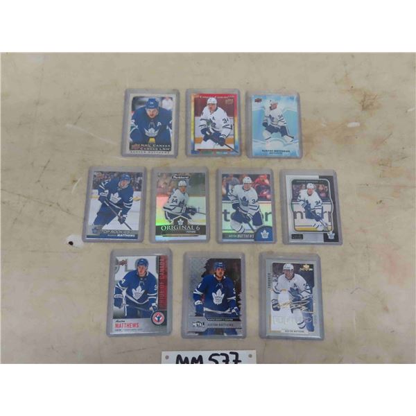 23 Austin Matthews 10 Card Lot