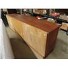 Image 5 : Massive + Heavy Teak?? Credenza 22" at Deepest 30" x 96" 