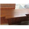 Image 6 : Massive + Heavy Teak?? Credenza 22" at Deepest 30" x 96" 