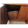 Image 8 : Massive + Heavy Teak?? Credenza 22" at Deepest 30" x 96" 