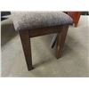 Image 3 : Upholstered Hall Bench by Benchcraft 16" x 18" x 50" 