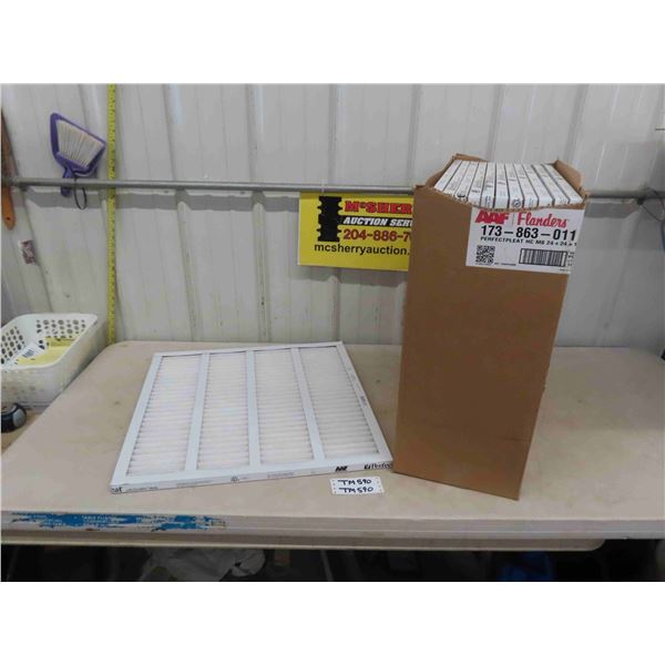 Box of 12 Brand New AAF Flanders Perfect Pleat Furnace Filters 1" x 24" x 24" 