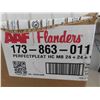 Image 2 : Box of 12 Brand New AAF Flanders Perfect Pleat Furnace Filters 1" x 24" x 24" 