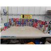 Image 1 : Very Large Assortment Pop Tins, Beer Tins, Pop Bottles, Beer Bottles - 1980's + 90's