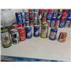 Image 6 : Very Large Assortment Pop Tins, Beer Tins, Pop Bottles, Beer Bottles - 1980's + 90's