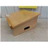 Image 3 : Solid Wood Lecturers Stand, Portable Desk top 9" x 15" x 20" 