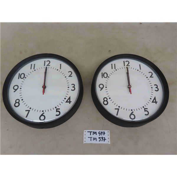 2 American Time Wi-Fi Clocks Model H004898